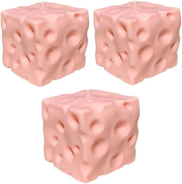 Taba Frischkäsewürfel, Kunststoff-Druckbälle, Rückprallfreie Quetschbälle, sensorische Spielzeuge - Bild 1
