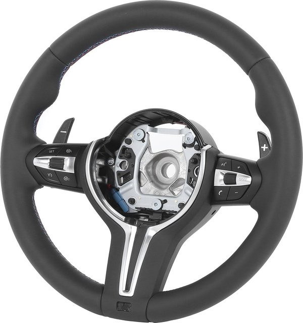 Fishine Upgrade Lenkrad im M3 Style mit Schaltwippen für F80 F20 F22 F30 F32 F15 F16 in Schwarz - Bild 1