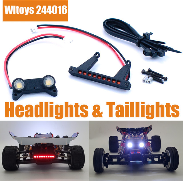 Wltoys RC Auto Zubehör, Vorder- und Rücklichter Scheinwerfer Rückleuchten, 1:24 - Bild 1