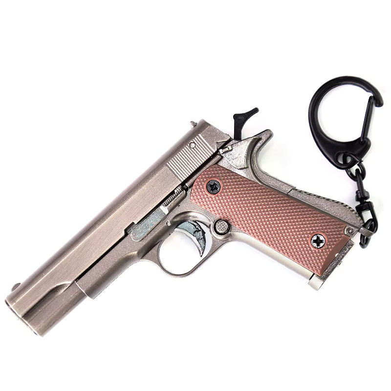 Schlüsselanhänger Miniatur-Waffen 1911, Halblegierung, Herren - Bild 4