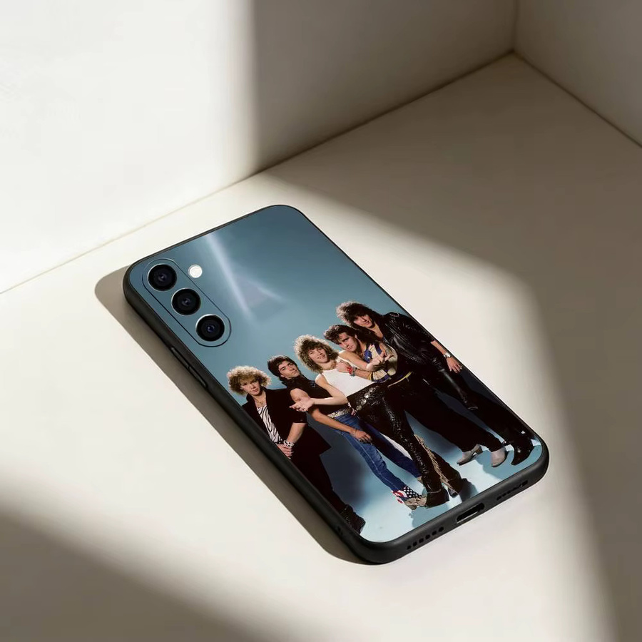 B-Bon Jovi Band Handyhülle für Samsung Galaxy A20, A21s, A22, A31, A32, A52, A53, A72, A73, A80, A91 in Schwarz - Bild 2