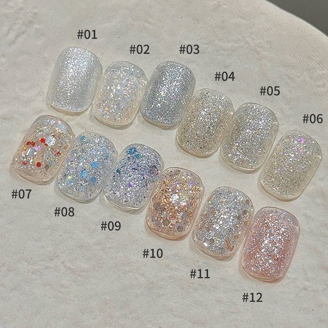 MIANEL Nagellack Platin, Gel, Schimmernd, 10 ml - Bild 1