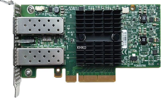 Dell Mellanox ConnectX-3 10Gb SFP+ Dual Port Netzwerkkarte CX322A YHTD6 - Bild 1