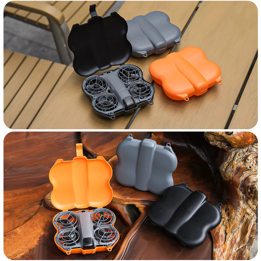 DJI NEO 2 Tragetasche mit Aufprallschutz und Schmetterlingsdesign für Zubehör - Bild 3