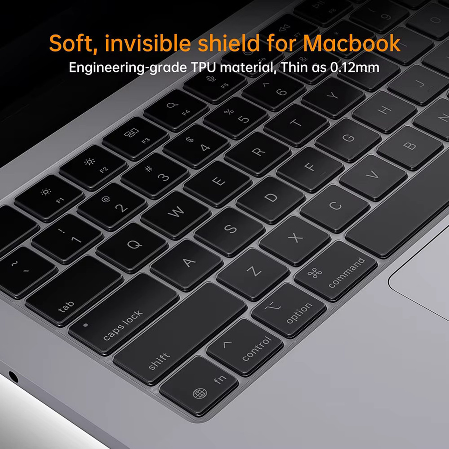 Transparente Tastaturabdeckung für Apple MacBook Air 13.6 Zoll und 15.3 Zoll (Modelle M4, M3, M2, Pro) - Bild 4