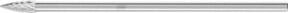 PFERD TOOLS Hartmetall Frässtift Spitzbogen SPG universal mittel grau Ø 08 x 20 mm, Schaft-Ø 6 x 150 mm - Bild 1