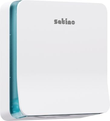 Satino HYGINITY S Falthandtuchspender für Z-Falzung und W-Falzung aus ABS-Kunststoff, Weiß, B: 30,1 cm, T: 12,8 cm, H: 34,3 cm - Bild 1