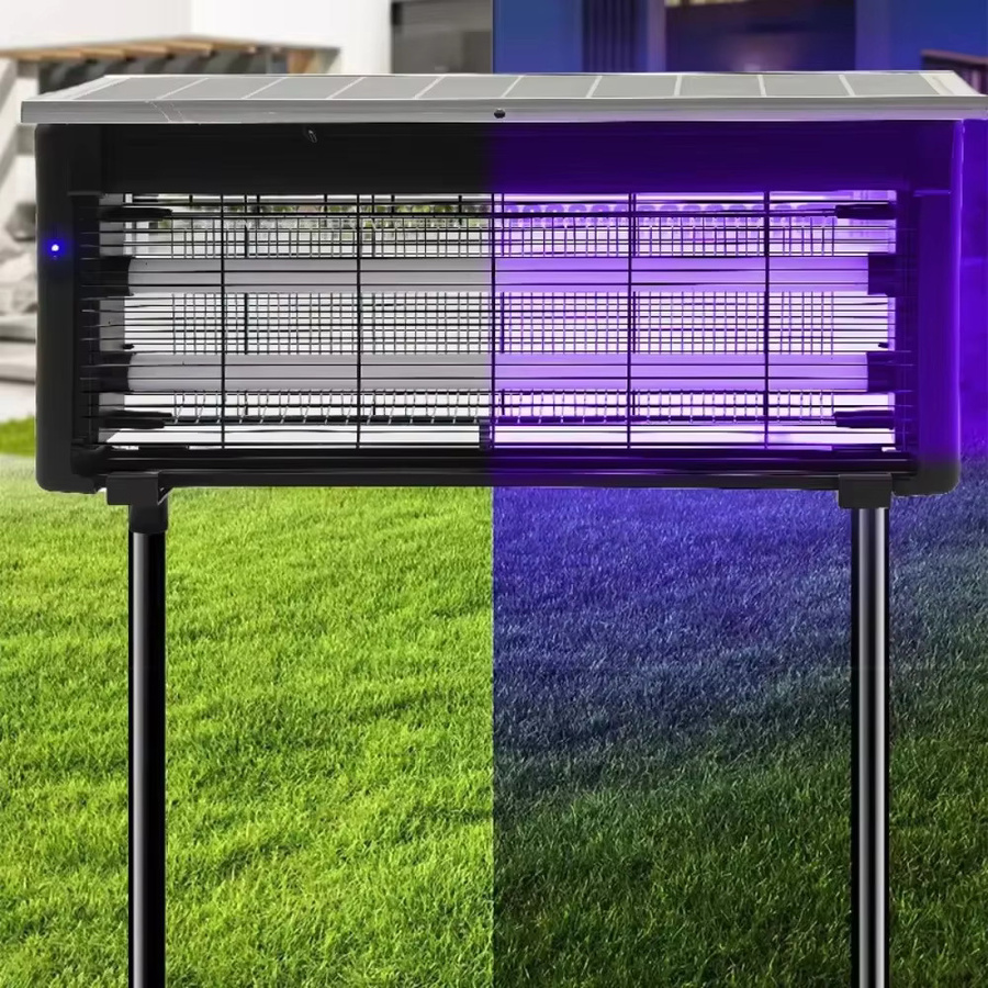 JOYINLED Solar-Mückenvernichtungslampe mit UV-Attraktion, wasserdichte IP65 Außenleuchte für Garten, Hof und Terrasse - Bild 5