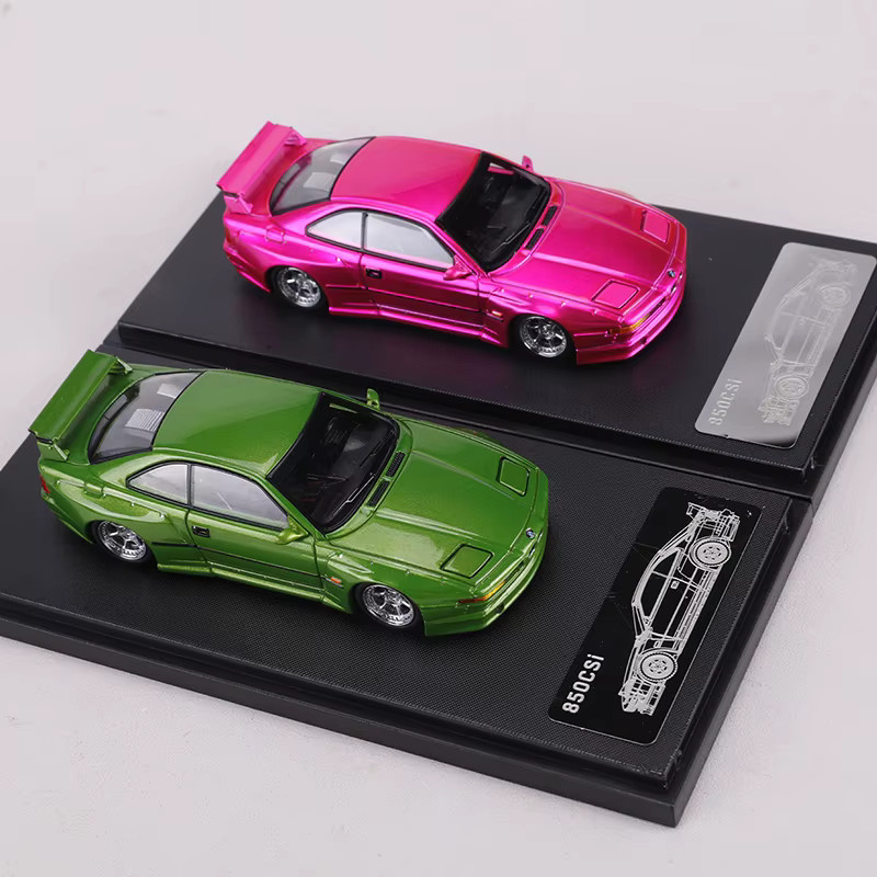 RM MODEL 850CSi E31 Wide Body Umbauversion, Legierungsmodellauto, 1:64 - Bild 1
