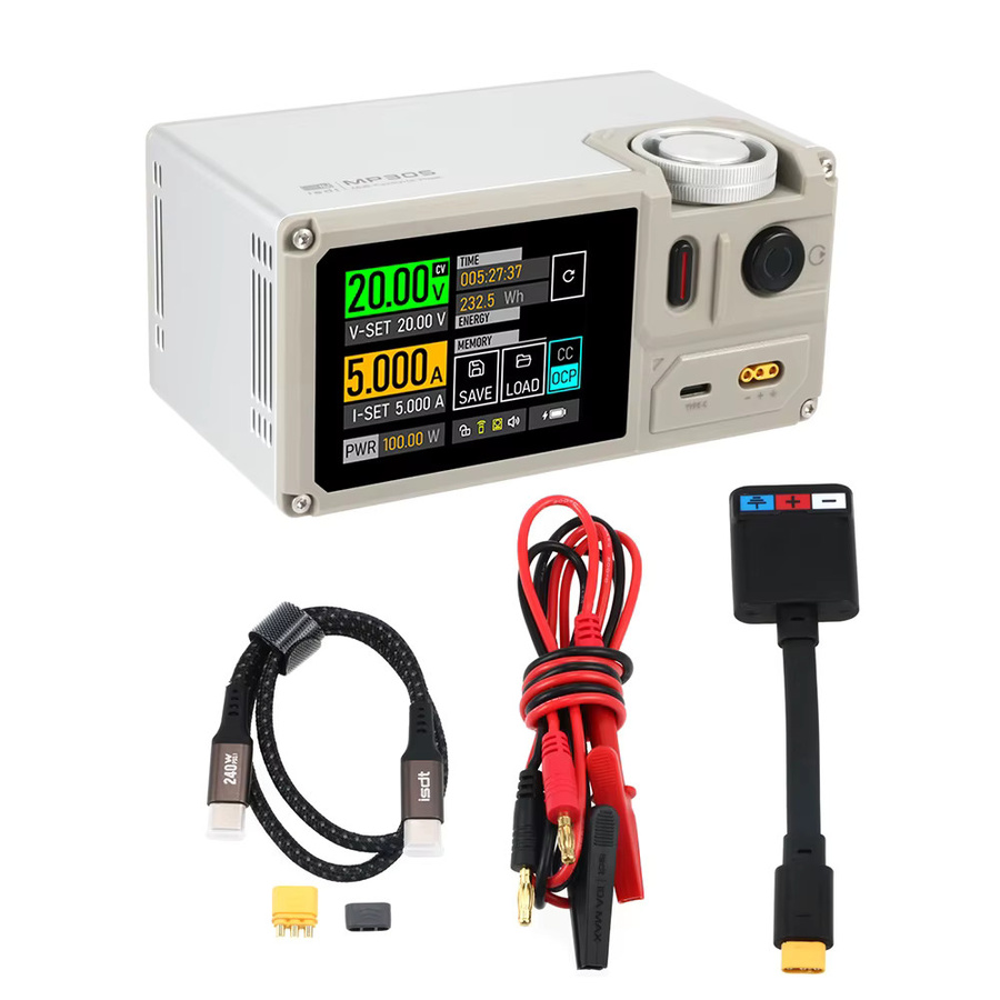 ISDT Esther MP305B Programmierbares Lineares Netzteil mit 2,8-Zoll-Touchscreen und App-Steuerung - Bild 2