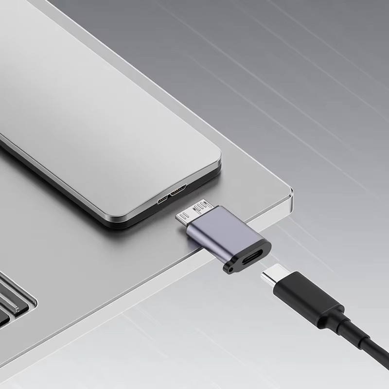 USB-C auf Micro-USB Adapter für Samsung und externe Festplatten - Bild 2