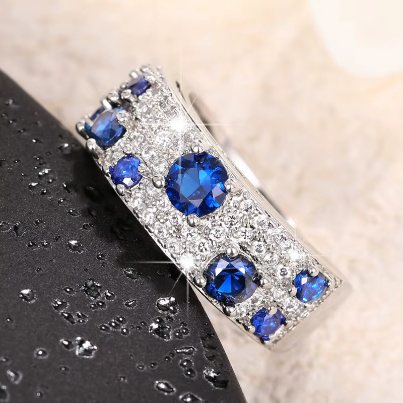 Huitan Ring, Silber, Zirkonia, Damen - Bild 3