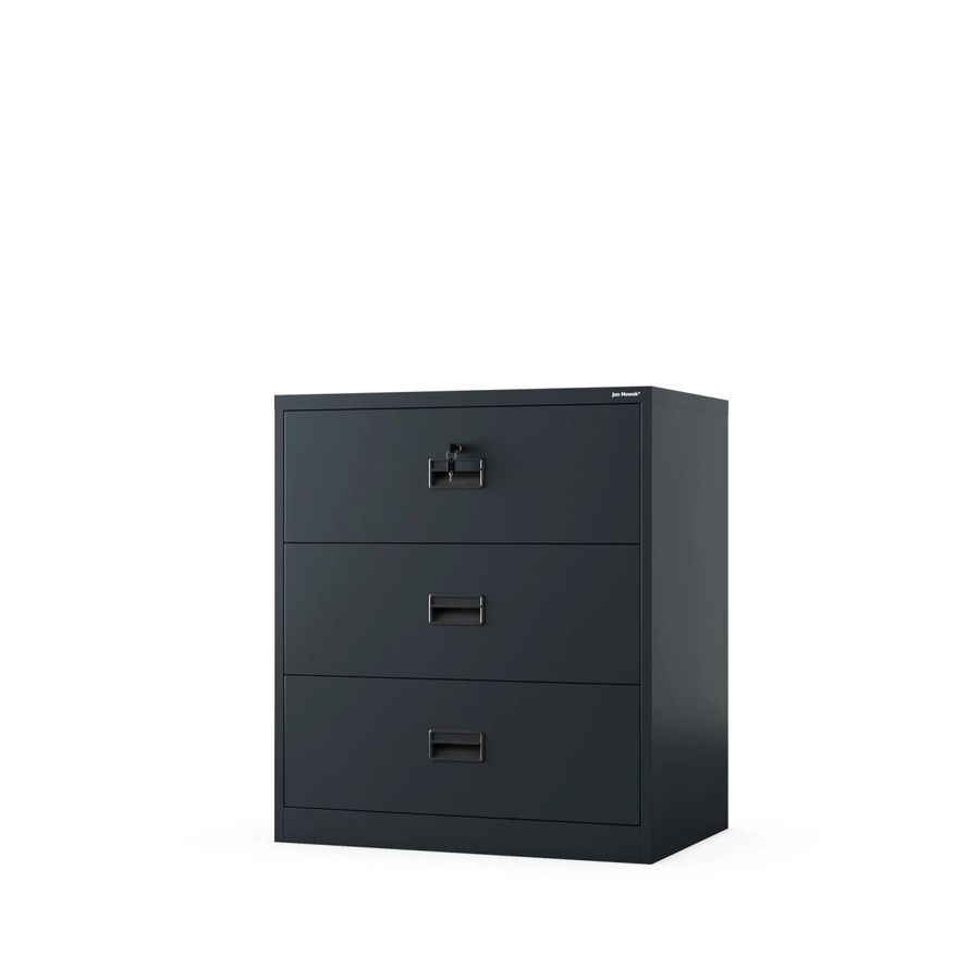JAN NOWAK Aktenschrank SARA XL V3 aus Metall in Anthrazit, B/T/H: 102 x 60 x 90 cm - Bild 2