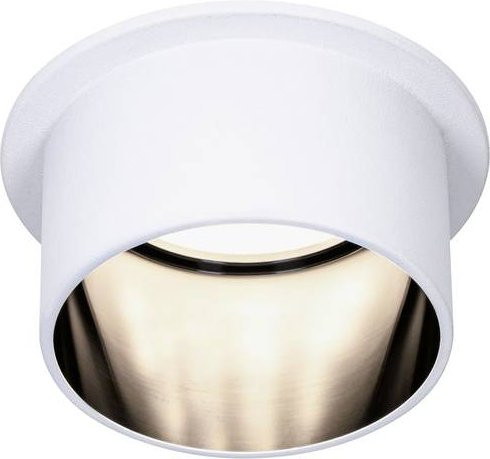 Paulmann LED-Einbauleuchte 93376, dimmbar und anschließbar, Weiß und Schwarz matt - Bild 1