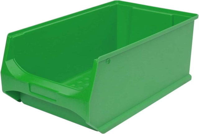 BRB Profi Sichtboxen LB2 in Grün, 10 Stück, B/T/H: 30 x 20 x 50 cm - Bild 1
