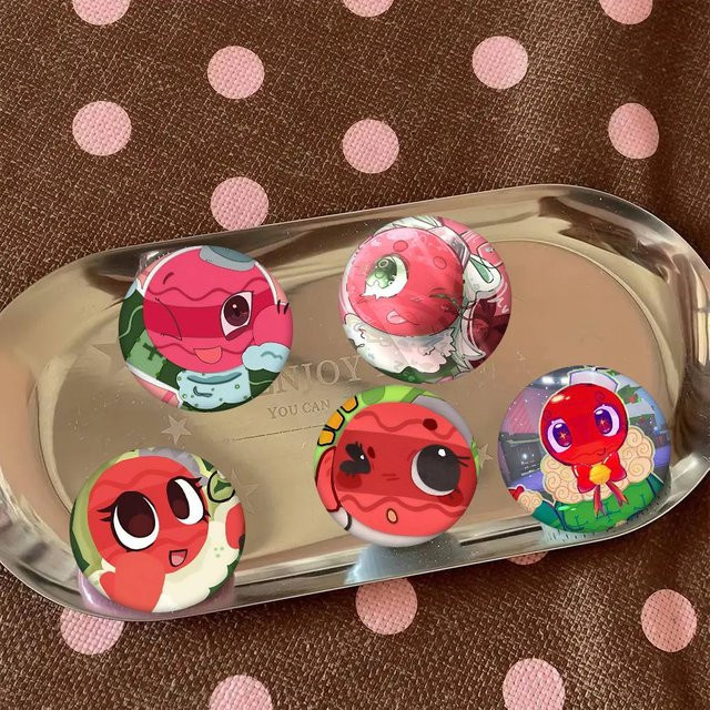 Bilibili Brosche, Rundes Abzeichen, Anstecknadel - Bild 1