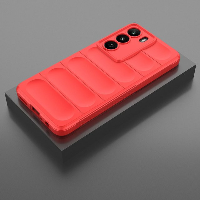 Stoßfeste TPU Handyhülle für Oppo Realme C73 und Realme C71 in Rot - Bild 1