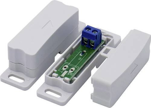 Schabus SHT 3001 Magnetkontakt Tür-Fenster-Sensor weiß kabelgebunden - Bild 1