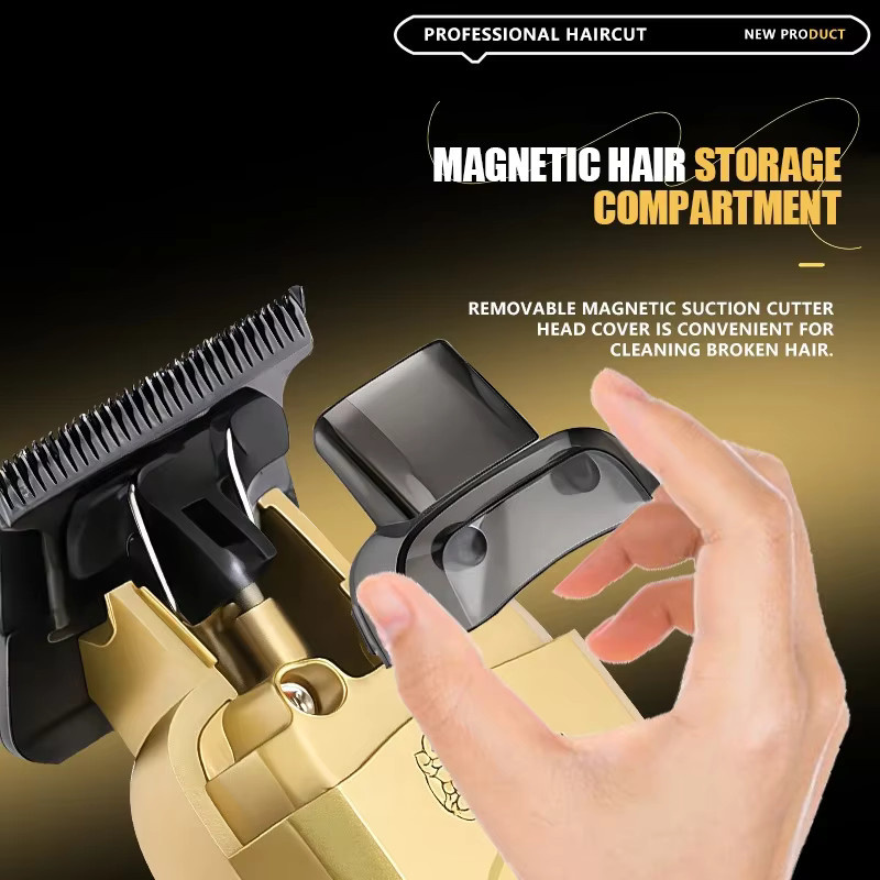 Kemei Haarschneidemaschine KM-90-5, Gold, Herren - Bild 5