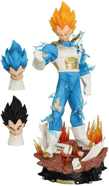 Fashnics Dragon Ball Saiyan Kleine Vegeta Figur Anime Statue 23cm - Bild 1