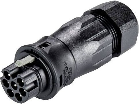 Wieland Electric 96.072.4553.1 Steckverbinder in Schwarz - Bild 1