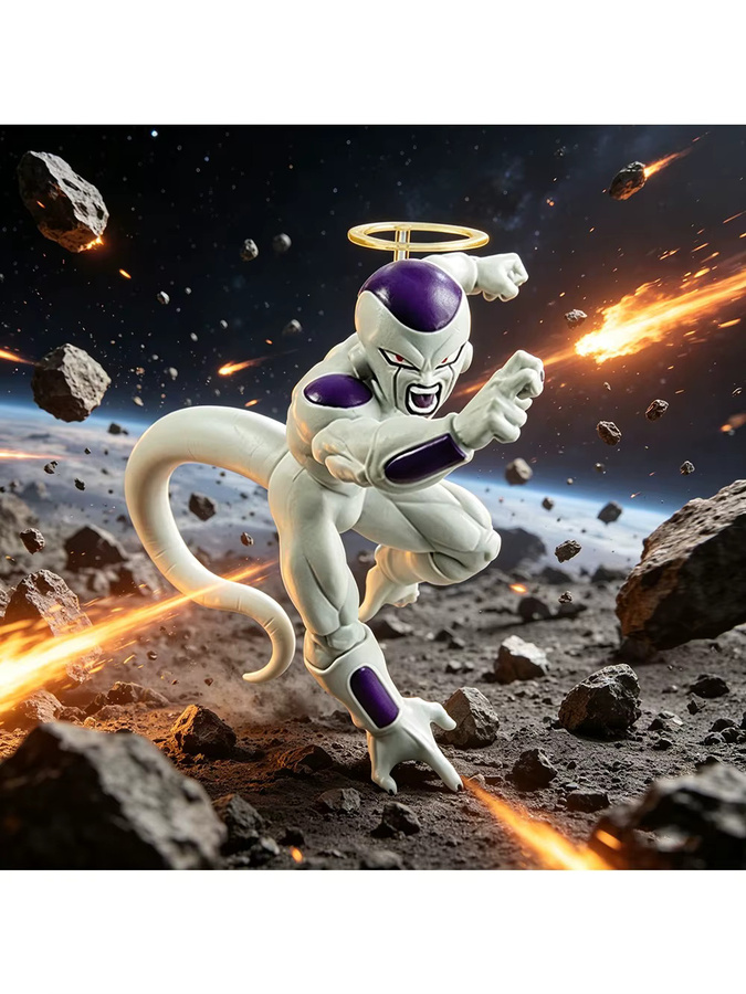 Bandai Dragon Ball Frieza Figur, PVC-Modell, 19cm - Bild 3