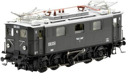 Jägerndorfer JC12602 E-Lok E88 204 der DRG, H0, 1:87, graublau - Bild 1