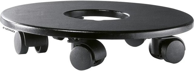 Lechuza Rolluntersetzer Classico 70 in Schwarz Durchmesser: 42 cm - Bild 1