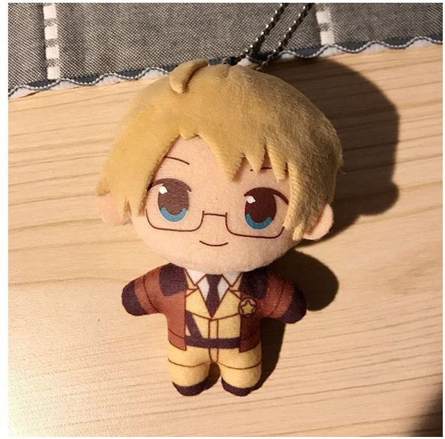 Hetalia Schlüsselanhänger, Plüschtier, 10cm, ab 14 Jahren - Bild 1