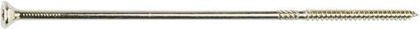 Schmid Rapid 2000 Holzbauschrauben mit Torx-Antrieb aus Stahl, goldfarben, 50 Stück, Durchmesser: 6 mm, Länge: 200 mm - Bild 1