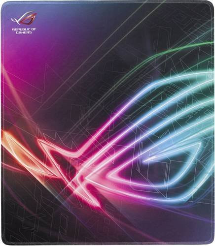 Asus ROG Strix Edge Gaming-Mauspad in Schwarz und Multicolour - Bild 1