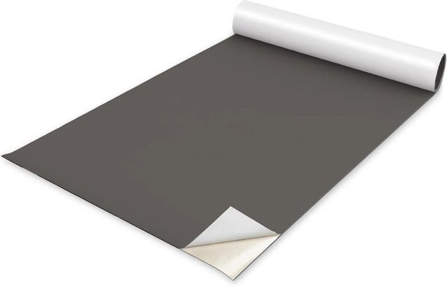 Tulup Möbelfolie Dunkelgrau Matt Selbstklebend B: 75 cm, L: 150 cm - Bild 1