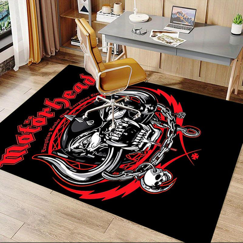 Motörhead Bodenmatte von Yun Home in Schwarz, Urbaner Stil, Polyester, rutschfest und waschbar, B/T: 90 x 60 cm - Bild 7