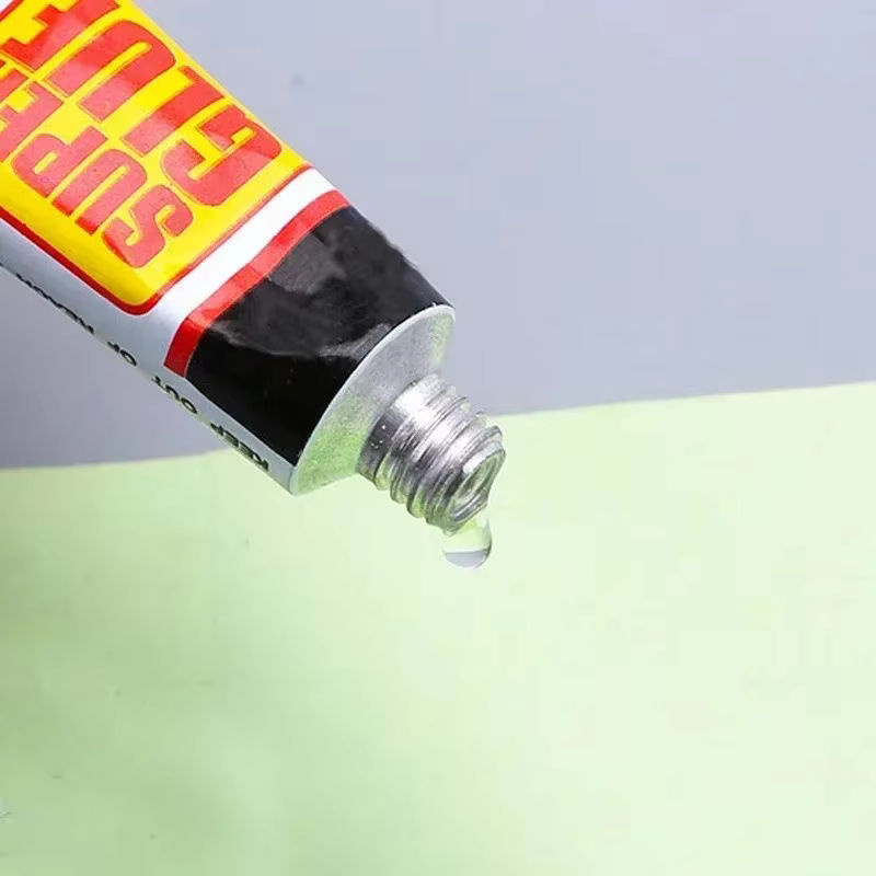 Schreibwarenladen 502 Cyanacrylat-Kleber, transparenter Epoxidharz-Sofortkleber für Holz, Gummi und Metall - Bild 5