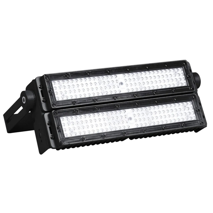 ENOVALITE Profi LED Stadion Fluter Flutlichtstrahler 200W mit 26000lm, 5000K Neutralweiß, Schwarz, IP66 und IK10 mit Meanwell Driver - Bild 2