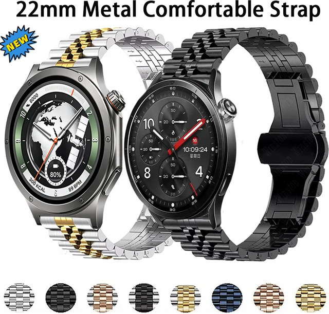 Uhrenarmband Edelstahl, 22 mm, Unisex - Bild 1