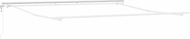 vidaXL Markisenrahmen aus Aluminium in Weiß B/T: 500 x 350 cm - Bild 1