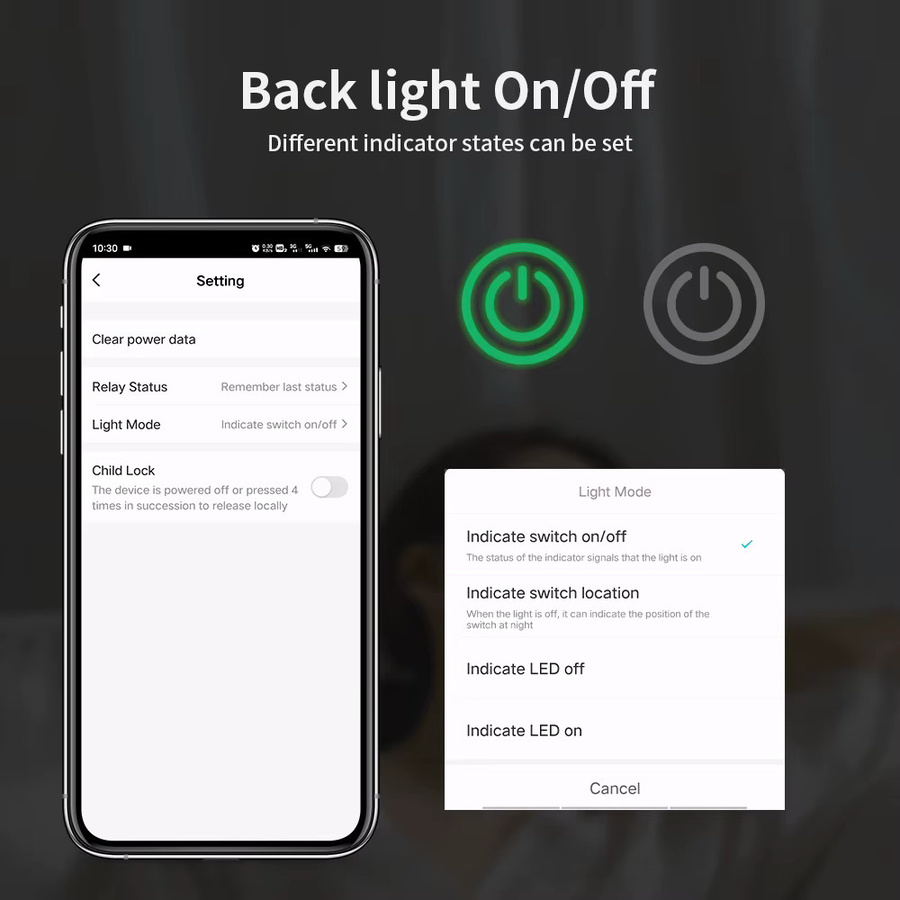 TNCE Tuya 2-in-1 WLAN-Steckdose 16 A in Weiß mit Dual-Steckdose, Timer und Sprachsteuerung für Google Home, Alexa und Alice via Smart Life App - Bild 3