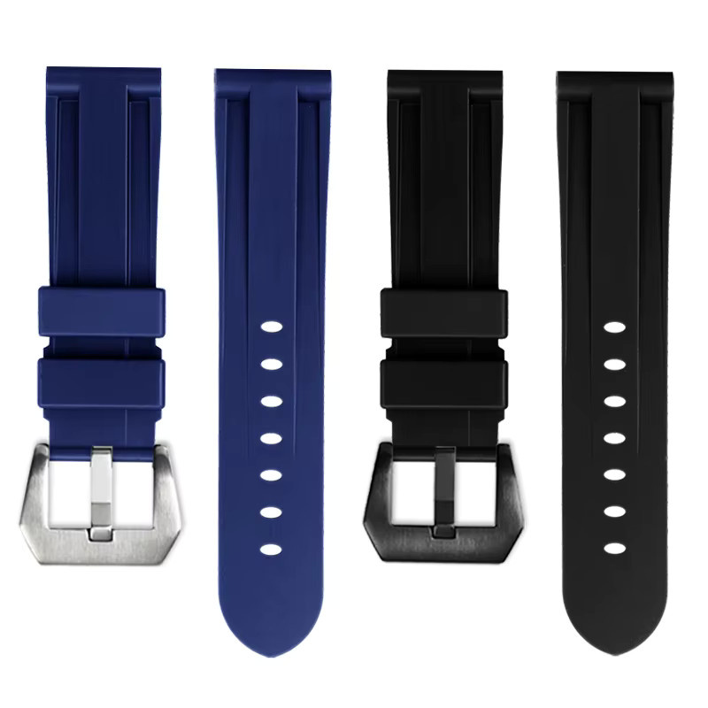 ZETHYDUM Uhrenarmband Silikon, Herren - Bild 5