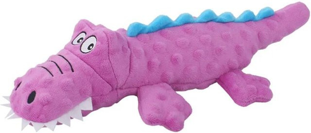 Yiran Furniture Krokodil-Spielzeug, Plüsch, violett - Bild 1
