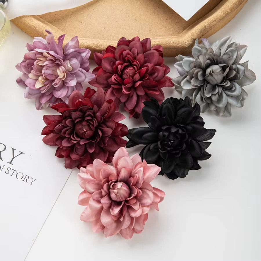 Smr Künstliche Chrysanthemen aus Seide in Multicolor für DIY-Geschenke, Hochzeiten und Dekorationen - Bild 3
