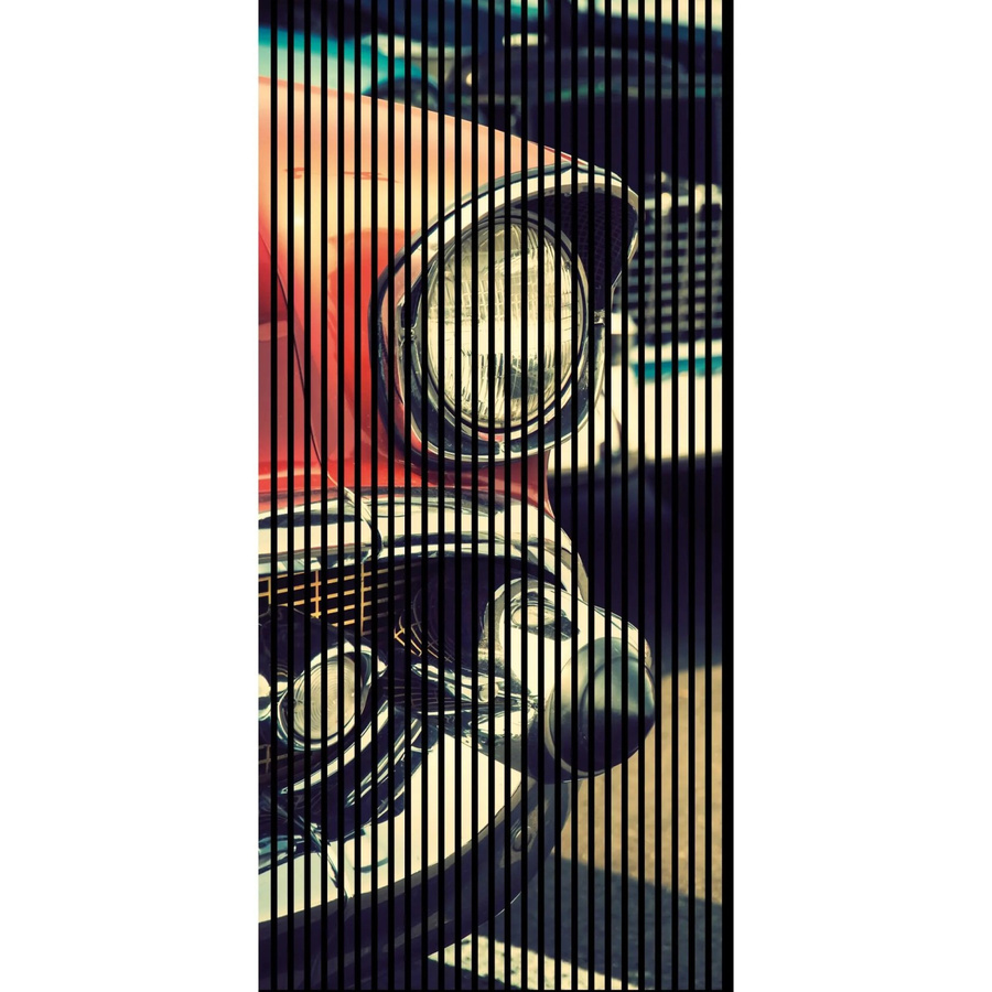 FN Acustico Akustikplatte aus PET und MDF in Bunt, selbstklebend, B/H: 113,3 x 240 cm, Tiefe: 1,9 cm - Bild 2