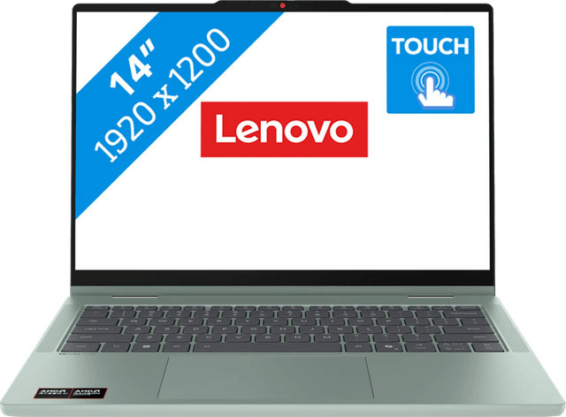 Lenovo IdeaPad 5 2-in-1 OLED Copilot+ PC 14AGP11 Convertible mit 14 Zoll Display, AMD Ryzen AI 5, 16GB RAM und 512GB SSD in Blau oder Grau - Bild 1