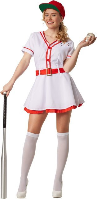 tectake Frauenkostüm Baseball - Bild 1