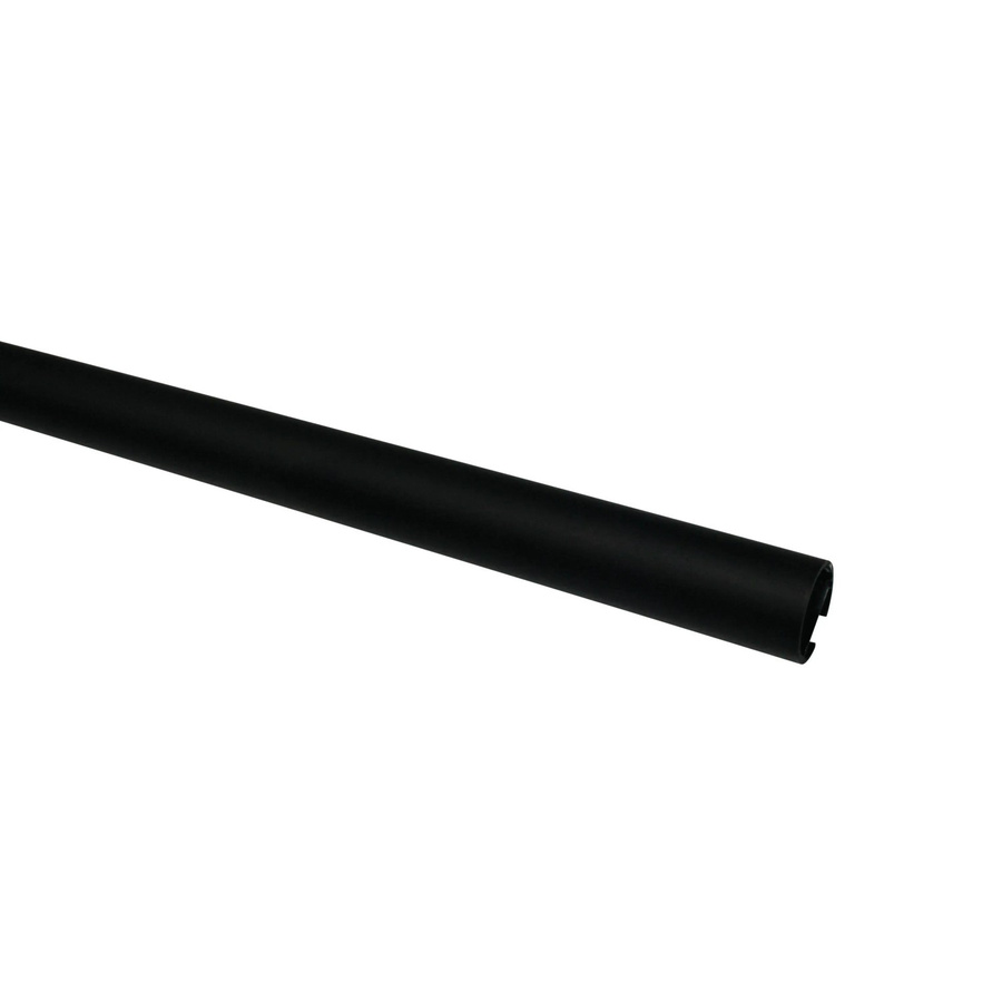 Schöner Wohnen Gardinenstange Leon mit Innenlauf aus Aluminium, Schwarz Matt, Durchmesser: 2 cm, Länge: 200 cm - Bild 2