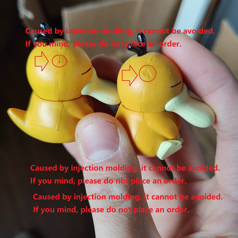 Bandai Pokémon Pikachu Psyduck Gengar Jigglypuff Gonbe Slowpoke, Action Figur, 6-teiliges Set - Bild 2