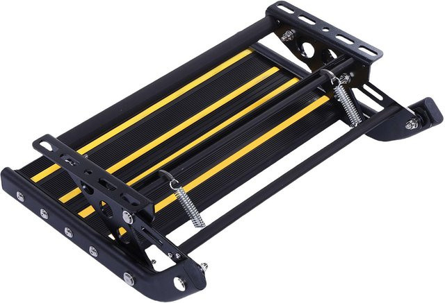 Artleeh Klappbare Wohnmobilstufe aus Aluminiumlegierung in Schwarz mit Anti-Rutsch-Funktion und 200 kg Tragfähigkeit - Bild 1