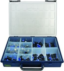 Riegler Sortimentsbox Blaue Serie aus Kunststoff mit reduzierter Bestückung - Bild 1