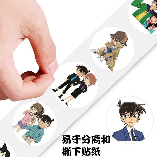 Keeppley Anime Detektiv Conan Graffiti-Aufkleber, 500 Stück - Bild 1