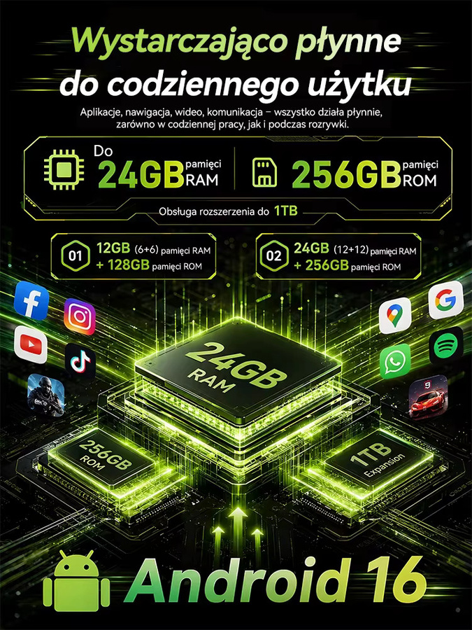 Robustes Cubot KingKong ES 5 Smartphone in Grau mit Android 16, 256 GB ROM, 6,88-Zoll-120Hz-Display, 7000mAh Akku und NFC - Bild 6